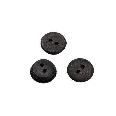黑色硅胶圆形胶垫耐高温耐腐蚀硅胶产品加工定制